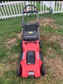 Electric lawn mower works great