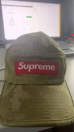 Supreme military camo hat