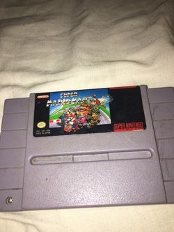 Mario kart Super Nintendo