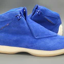 Air Jordan 18 Retro 'Blue Suede'