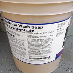 Car Wash Soap - 5 GALLONS