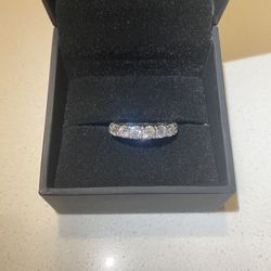 2 Carat Natural Diamond 14k White Gold Ring