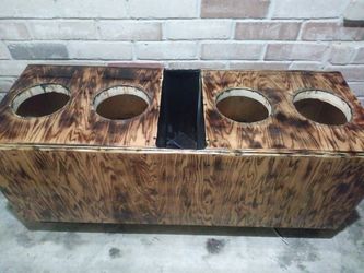 Custom box for 4 8" subwoofers