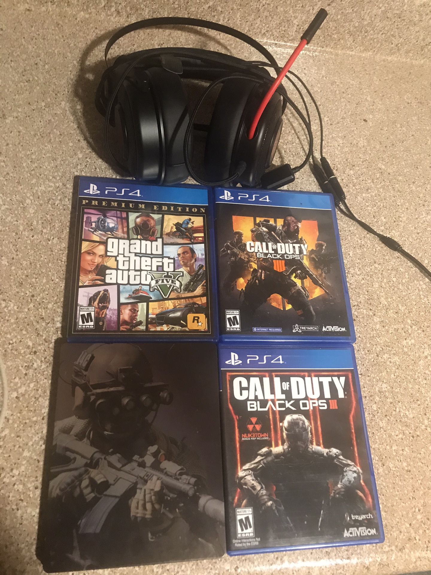 Ps4 games w headset