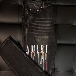 Amiri Purple Jeans 
