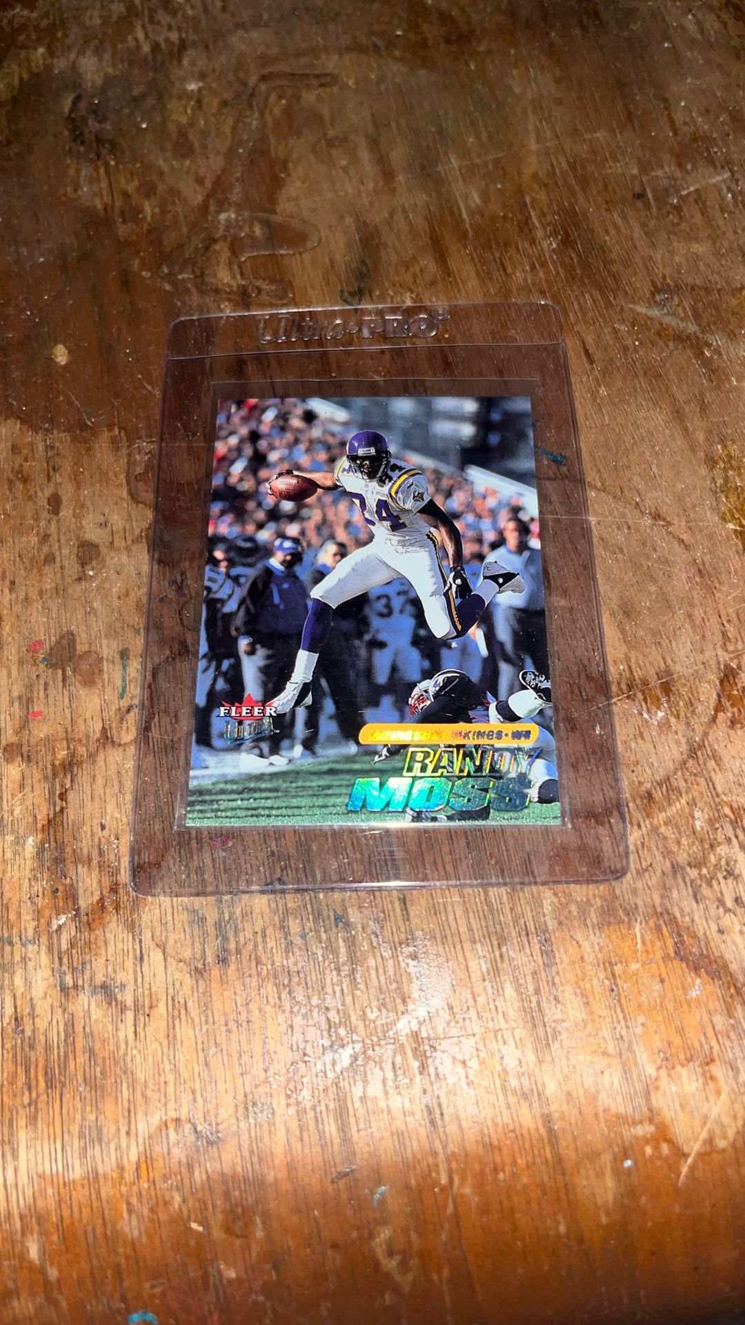 Fleer 2001 Randy Moss Football Card #229