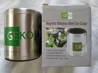 GEKO Magnetic Stainless Steel Can Cooler