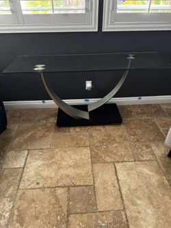Contemporary Glass Table