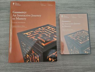 The Great Courses Geometry: An Interactive Journey To Mastery Workbook & DVDs
