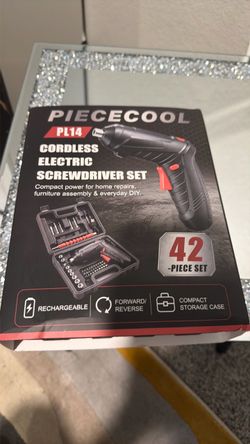 Piececool PL14 Cordless Electric Screwdriver Set