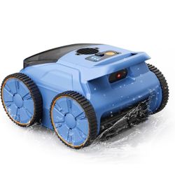 Cordless Robotic Pool Cleaner – Wall Climbing, 180-Min Runtime - BRAND NEW