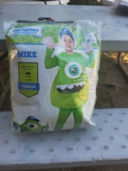 Monsters Inc. Mike toddler costume size 3-4