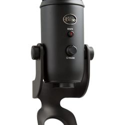Brand new Blue Yeti USB Microphone for Recording, Streaming, Gaming, Podcasting on PC and Mac, Condenser Mic for Laptop or Computer with Blue VO!CE Ef