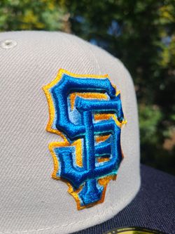 Warriors/Giants Fitted Hat  7 1/2 