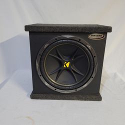 Kicker Comp C12 In Sub-Zero Enclosure