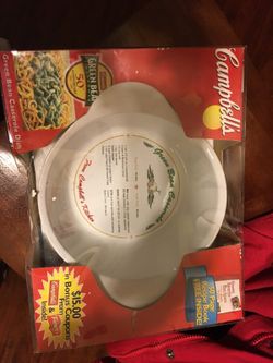 Campbell's Green bean casserole Dish in box special edition