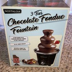 3-Tier Chocolate Fondue Fountain (New)