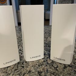 Linksys Velop Mesh Router (Tri-Band) Wi-Fi Mesh Network 3 Pack