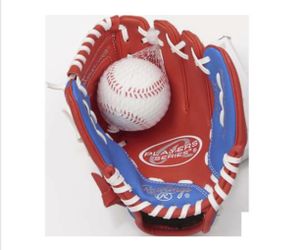 Rawlings Player Series Red Vinyl Right-handed Baseball Glove 9 in. 1 pk