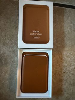 APPLE IPHONE LEATHER WALLET MAGSAFE