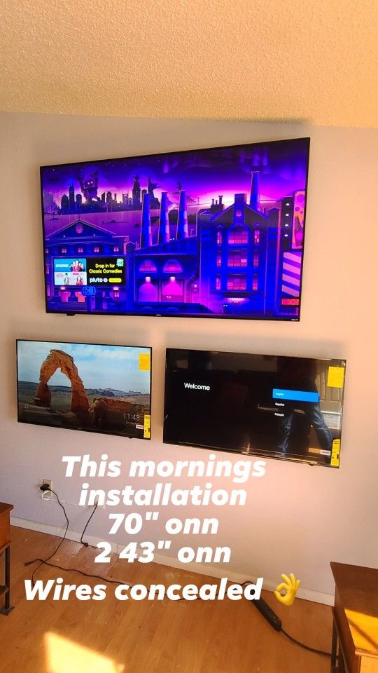 Tv Mounts--- Mounting