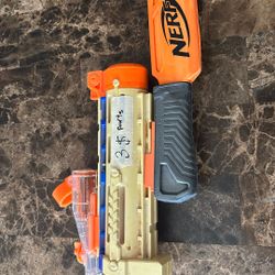 Assortment Of Nerf Attachments 