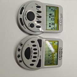 Classic Mega Screen 7 in 1 Poker Handheld Game And Solitaire 