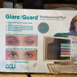 Retro Computer Monitor Glare Cover