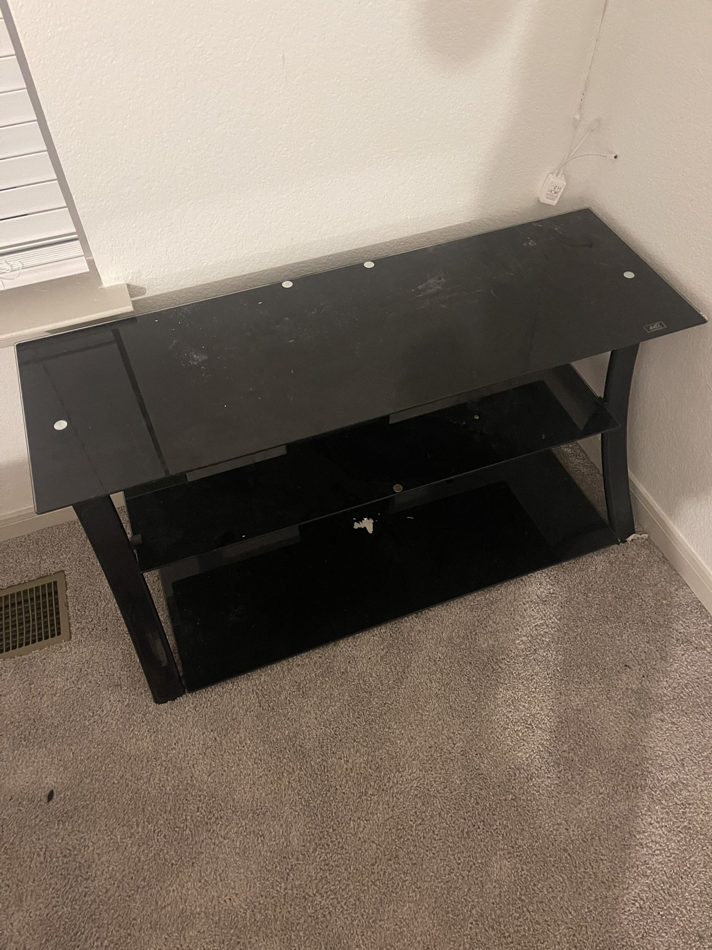 Glass Tv Stand 