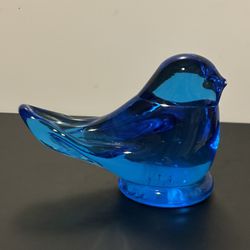 Blue Bird Of Happiness Figurine