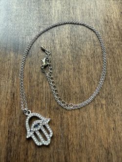 Good Luck Hamsa Necklace