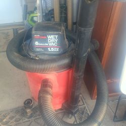 Craftsman Wet Dry Vac 6 Gallon 1.5 HP 