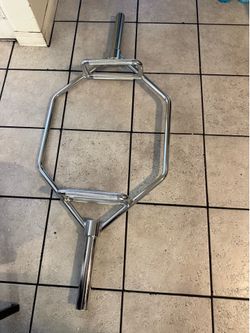 Hex Olympic Trap Bar Chrome