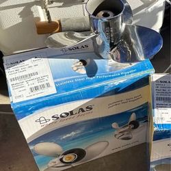 New Stainless Steel Propeller For Outboard