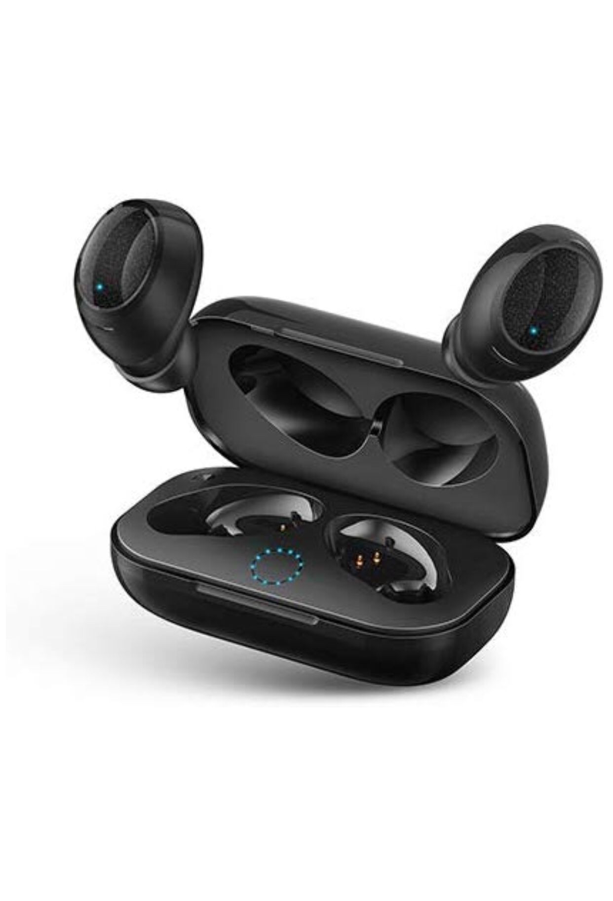 Bluetooth Earbuds, Bluetooth 5.0 True Wireless Earbuds with Charging Case, 33-66 ft Bluetooth Range, Crystal 3D Stereo Audio in-Ear Bluetooth Headpho