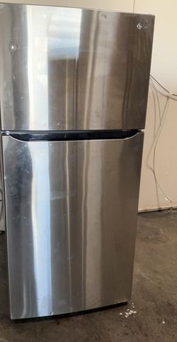 LG Top Mount Stainless Steel Fridge
