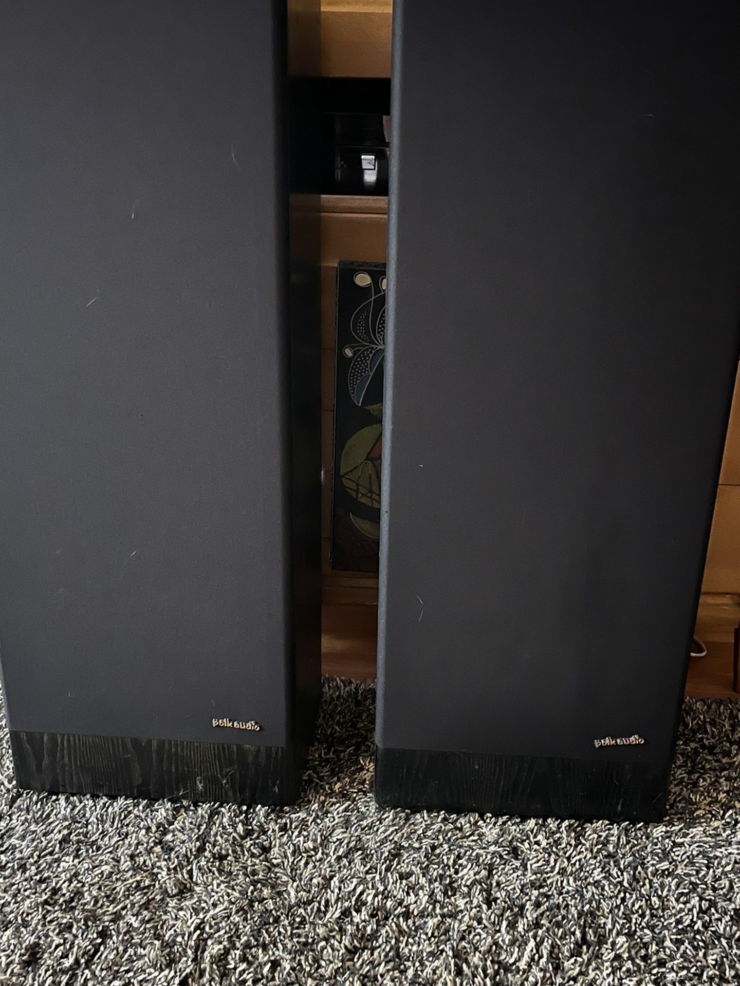 Vintage Polk audio SDA-1c speakers