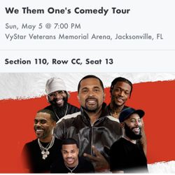 2 Tickets For Sale Mike Epps Comedy Show May5 7pm