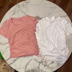 Junior Shirts - Pink & White