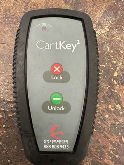 shoping car lock cart key2