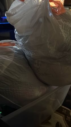 2 bags boys XXL / men M/L clothes