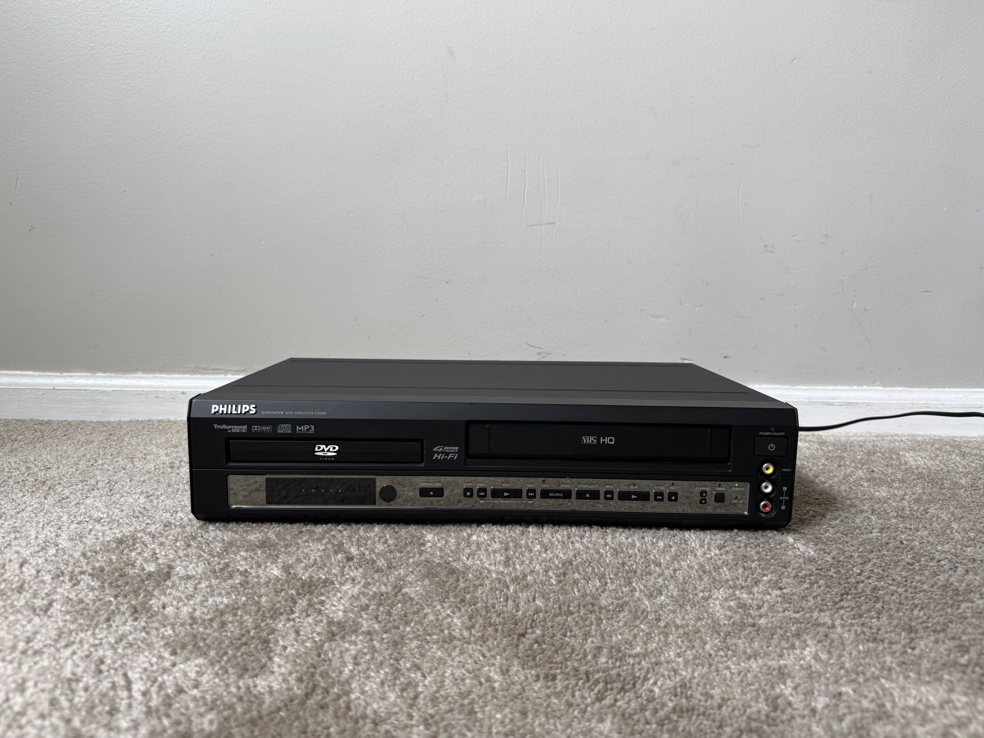 Philips VHS VCR Video Cassette Player