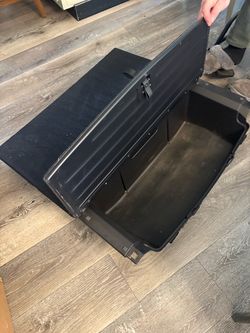 Large Black Hard Shell Storage Case