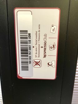 nespresso serial number sticker nespresso serial number sticker