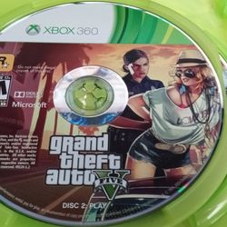 Xbox 360 GTA V Game $15 With SAME DAY SHIPPING THROUGH OFFERUP 
