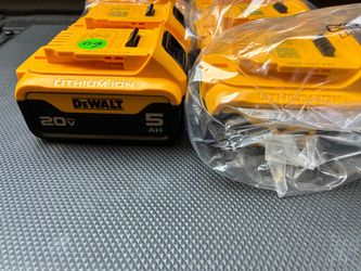 Brand new DeWalt 5ah battery $60 each
