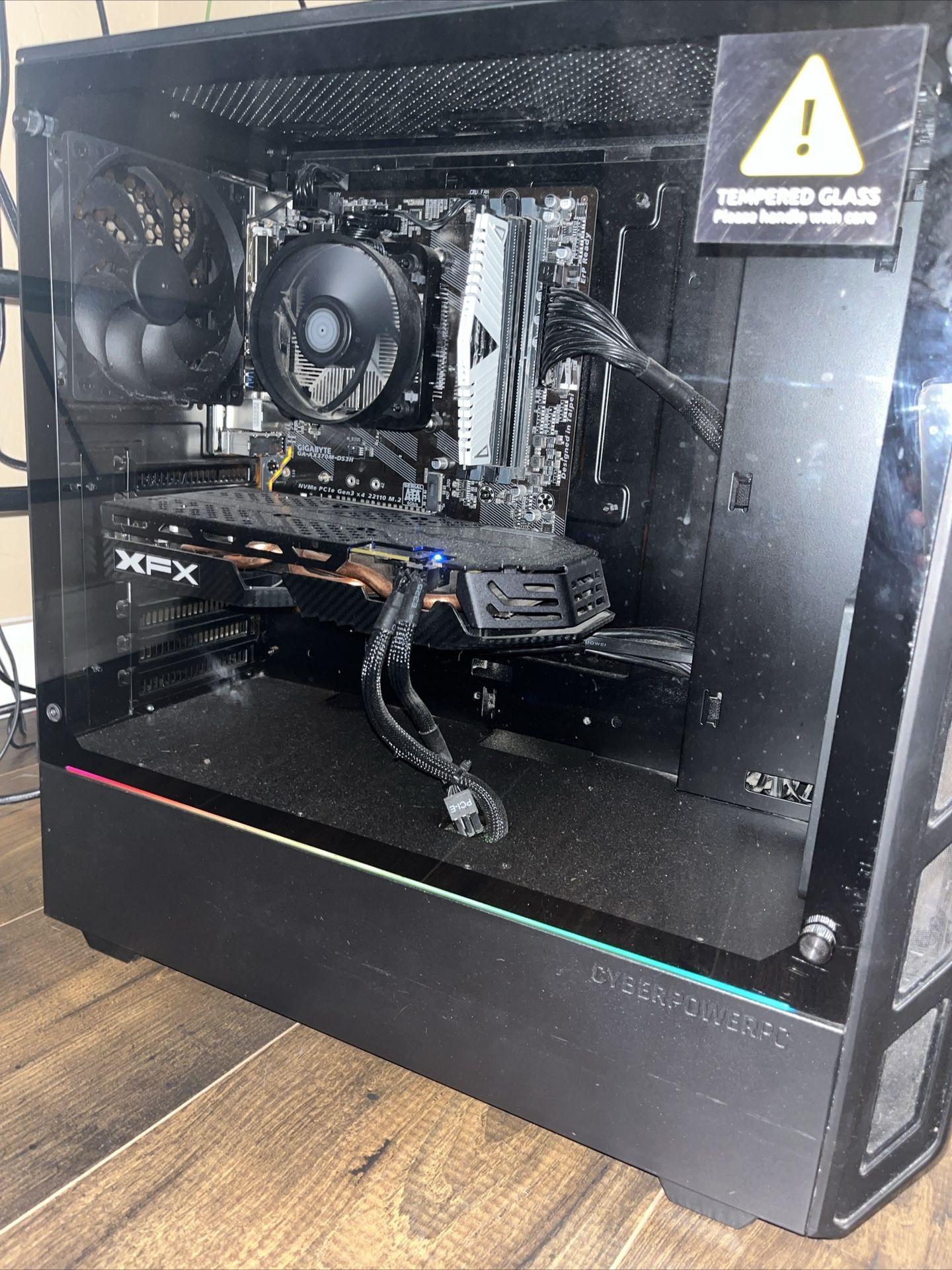 CyberPowerPC Gamer Master (1 TB, AMD Ryzen Series, GHz,