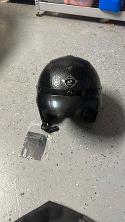 Motorcycle Helmet + Goggles