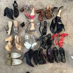 Women’s Shoes Mostly Size 10, Few 9.5