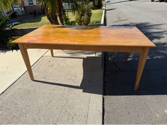 Wooden Table, 6 ft - FREE